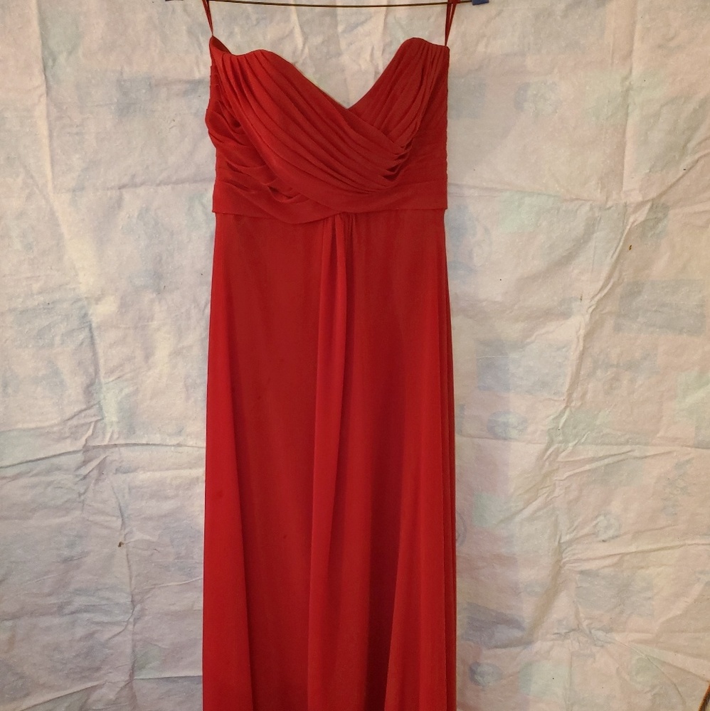 Allure bridesmaid Red Dress
